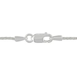18K White Gold 1 5/8 ct TDW Certified Diamond Pendant (E-F, SI1) (GIA)