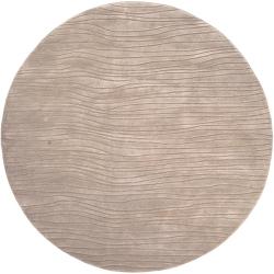 Hand Tufted Cherskiy New Zealand Wool Rug (8' Round)