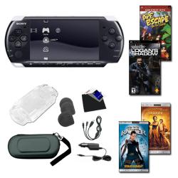 Sony PSP-3000 2 Game 2 UMD Bundle with Accessories