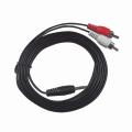 6-foot 3.5mm to Dual RCA Cable