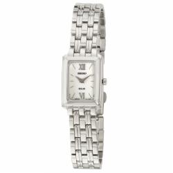 Seiko Women's 'Solar' Stainless Steel Quartz Watch
