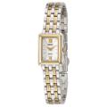 Seiko Women's 'Solar' Stainless and Yellow Goldplated Steel Quartz Watch