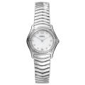 Ebel Women's 'Classic Wave' Stainless Steel Diamond Quartz Watch