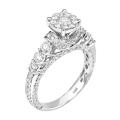14k White Gold 2 1/5ct. TDW White Diamond Ring (G-H, I1-I2)