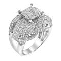 14k White Gold 2 1/4ct. TDW White Diamond Ring (G-H, I1-I2)