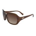 Coach S 2006 224 Amber Brown Plastic Sunglasses