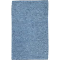 Hand Woven (Shag) Pisa New Zealand Felted Wool Rug ( 4' x 10' )