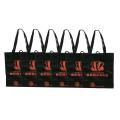 Cincinnati Bengals Reusable Bags (Pack of 6)