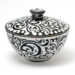 Iron Dark Finish Vanilla Scented Wax Pot Candle (India) 