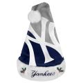 New York Yankees 2011 Colorblock Runoff Logo Santa Hat