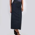 Tabeez Women's Loop Five-pocket Denim Skirt