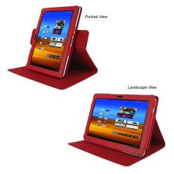 rooCASE Samsung Galaxy Tab 10.1 Dual-View Leather Case Cover Stand