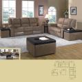 Safari Reclining 5-piece Sofa Set