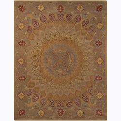 Hand-tufted Mandara Oriental Wool Rug (7'6x9'6)