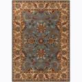 Mandara Hand-tufted Oriental Grey Wool Rug (9' x 13'