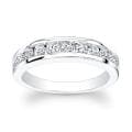10k White Gold 1ct TDW Channel Diamond Band (H-I, I2-I3)