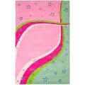 Handmade Children's Starlight Pink New Zealand Wool Rug (4' x 6')