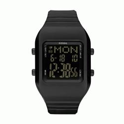 Fossil Men's 'Casual Digital' Polyurethane Watch