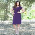 Kiyonna Women's 'Jemma' Ruched Dress