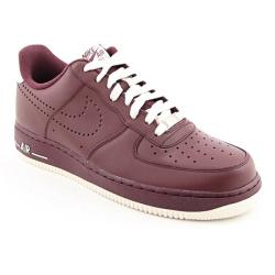 Nike Men's 'Air Force' Burgundy Brick Red/Sail Basketball Shoes