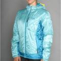 Mountain Hardware Women's Seafrost Blue PrimaLoft Hooded Compressor Jacket