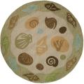Ocen Hand-tufted Loop Indoor/ Outdoor Rug (6' Round)