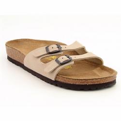 Birkenstock Women's 'Ibiza' Beige/Ice Sandals (Size 7)