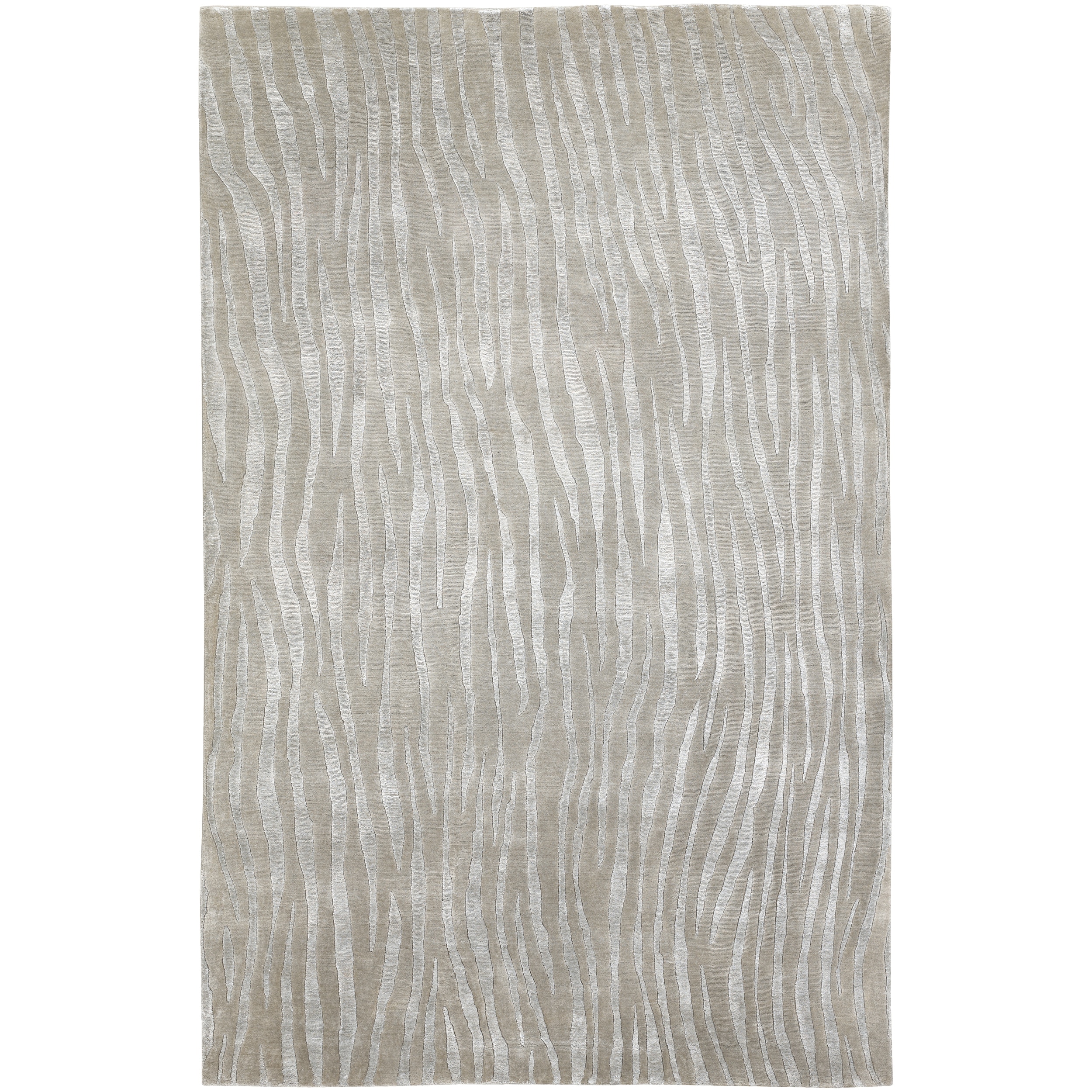 Candice Olson Hand-knotted Dereham Abstract Plush Wool Rug (8' x 11')