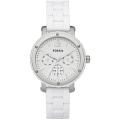 Fossil Women's 'Modern' Stainless Steel and Silicone Watch