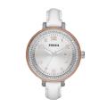 Fossil Women's 'Bridgette' Leather Strap Watch
