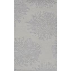 Best Shopping Hand-tufted Contemporary Grey Colombes New Zealand Wool Abstract Rug ( 9' x 13' )