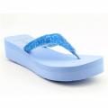 Rocket Dog Women's 'San Lucas' Blue Flip Flops (Size 8)