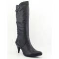 Diba Women's 'Hear Me Now' Black Knee-High Boots