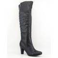 Diba Women's 'Be Witched' Black Over-the-Knee Boots