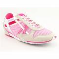 Diesel Women's 'Paramarta' White/Pink Fluo Sneakers