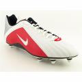 Nike Men's 'Spr Spd D Lowtop' White/New Red Football Cleats (Size 16)