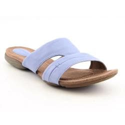 Hush Puppies Womens 'Leda' Purple Sandals Slide Open-Toe Shoes (Size ...