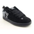 DC Shoe Co USA Men's 'Court Graffik SE' Black/Plaid Skate Shoes