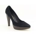 FCUK French Connection Womens 'Macy' Black/Bronze Platform Shoes (Size 9)