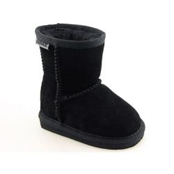 Bearpaw Paradise Toddler 'Pawz' Black Boots Snow Shoes