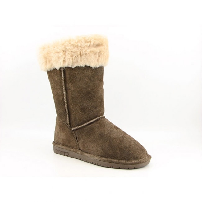 Bearpaw Marissa Womens SZ 8 Brown Maple Boots Snow Shoes