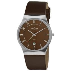 Skagen Men's Steel Brown Dial Watch