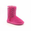 Bearpaw Gisele Youth Girls Pink Rose Snow Boots