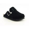 Bearpaw Toddler 'Jasmine' Black Clogs Medium Shoes