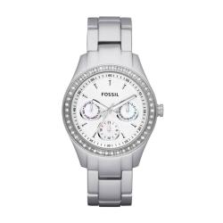 Fossil Women's 'Stella Boyfriend' Aluminum Multifunction Watch