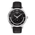 Tissot Men's 'Tradition' Leather Strap Perpetual Calendar Watch
