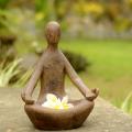 Stone Female Goddess Figure Statue (Indonesia)