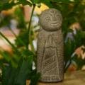 Stone Japanese Jizo Statuette (Indonesia)