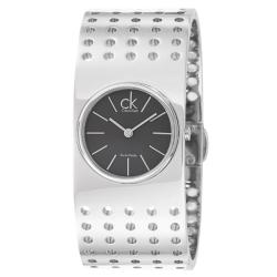 Calvin Klein Women's 'Grid' Stainless Steel Quartz Watch