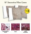 Decorative Pillow Cover (Pack of 3)